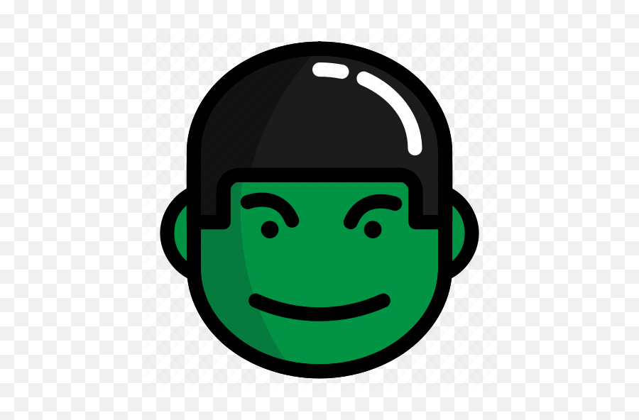 Avatar Avengers Boy Comic Face Film Hulk Icon - Download On Iconfinder Happy Emoji,Avengers Emoji