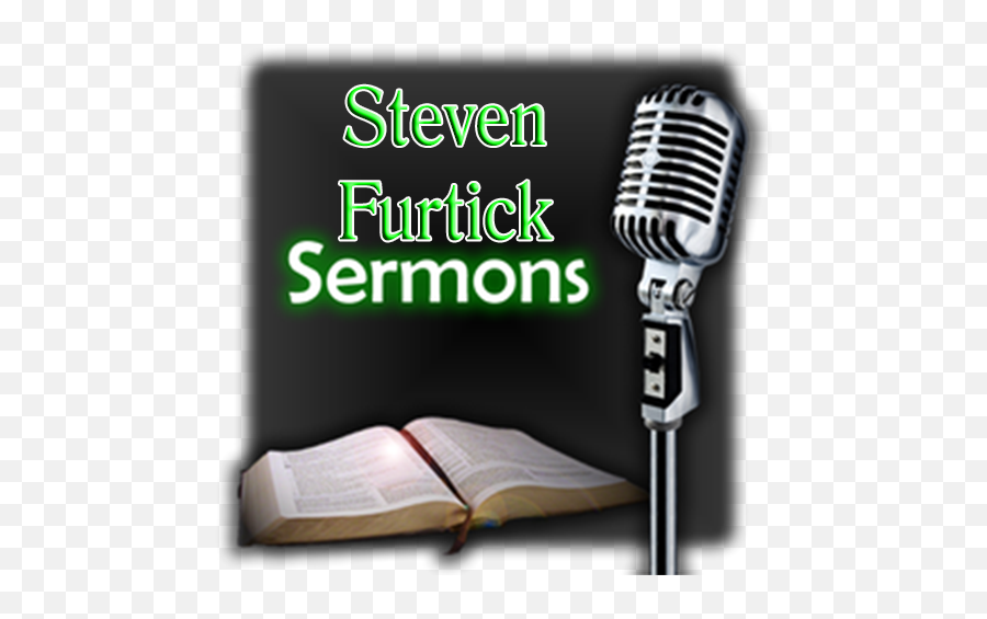 Steven Furtick Sermons Quotes Free - Cartoon Microphone Black Background Emoji,The Great Emoticon Steven Furtick