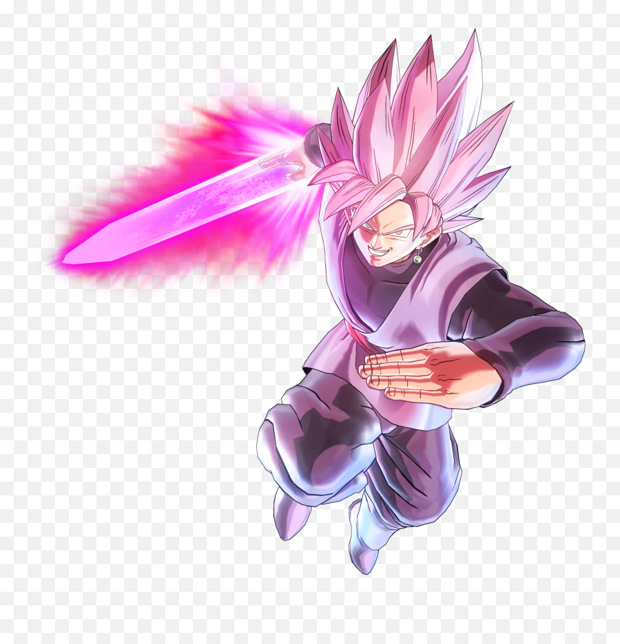 Dragon Ball Xenoverse 2 Dlc Goku Black Rose Render - Db Xenoverse 2 Png Emoji,Dragon Ball Touches My Emotions