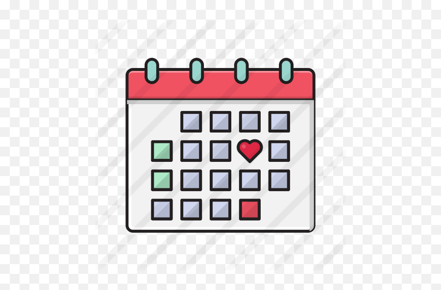 Calendar - Free Valentines Day Icons Horizontal Emoji,Flag Coffee Wine Cake Emoji