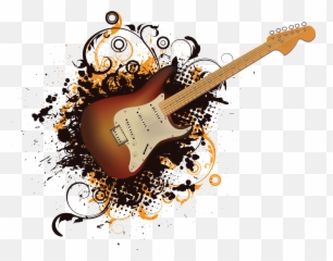 Download Electric Instruments Guitar - Music Guitar Png Logo Emoji,Emoticon Guitar Player