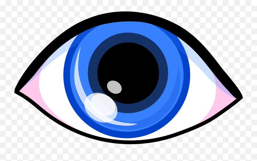 Clipart - Cartoon Eye Png Download Full Size Clipart Blue Eye Clipart Emoji,Googly Eyes Emoticon Facebook