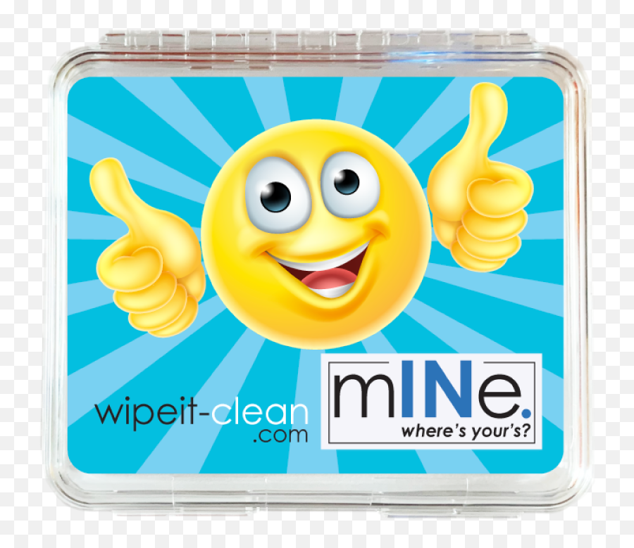 Wipeit - Happy Emoji,Personalized Emoji