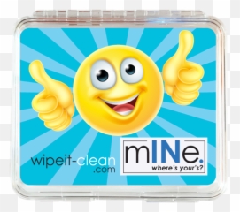 Wipeit - Happy Emoji,Personalized Emoji