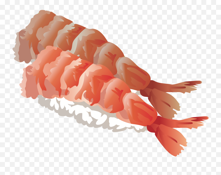 Crabs Clipart Shrimp Crabs Shrimp - Shrimp Sushi Clipart Emoji,Shrimp Emoji