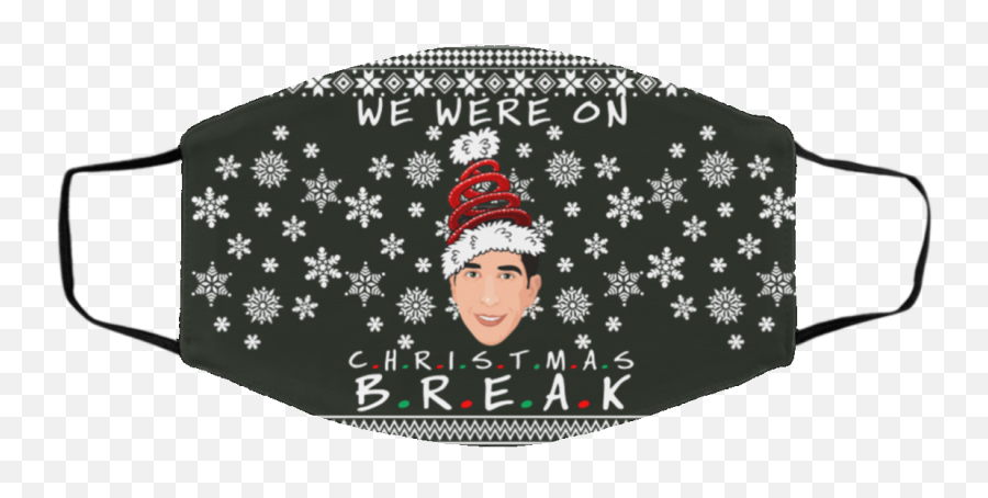 We Were On Christmas Break Ross Geller - Liverpool Fc Nike Face Mask Emoji,Break A Lamp Emoji