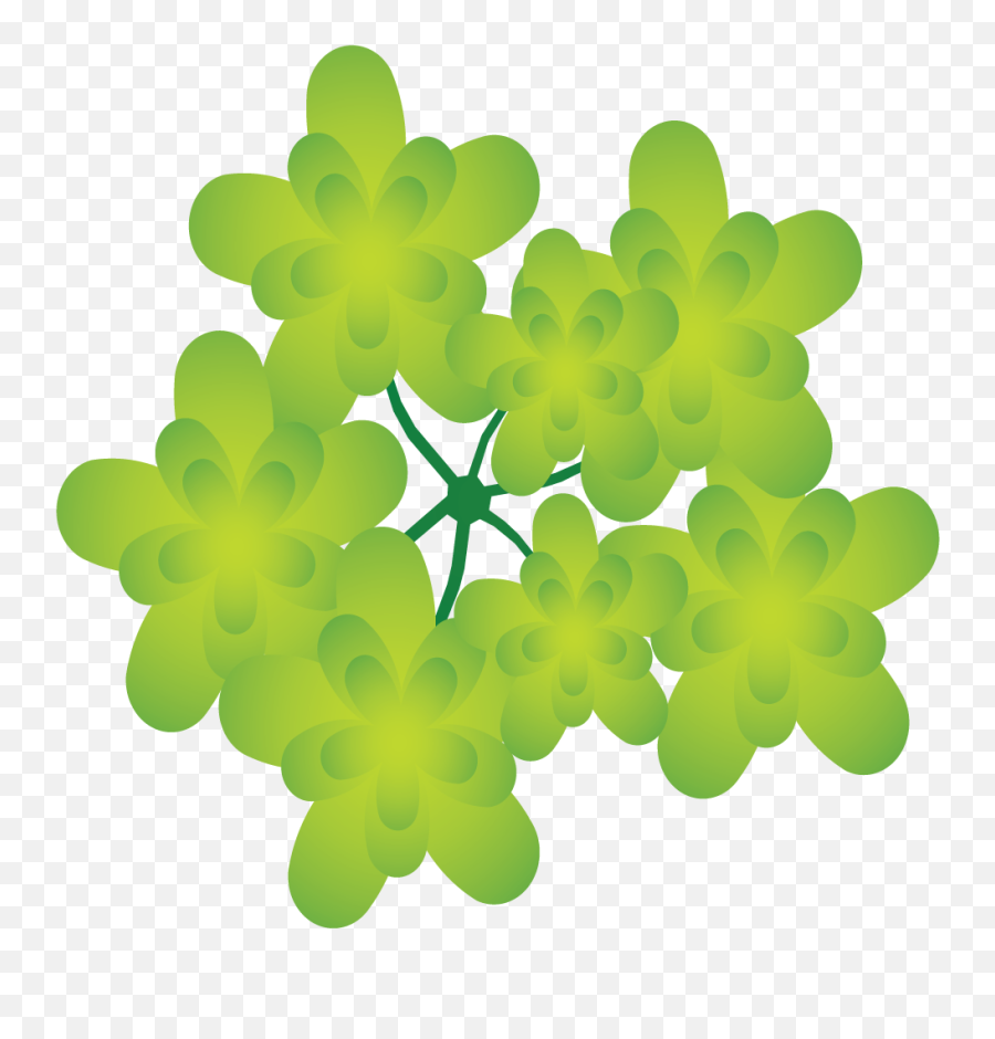 Green Shrubs Vector Images Icon Sign And Symbols - Art Emoji,Green Leaf Emoticon