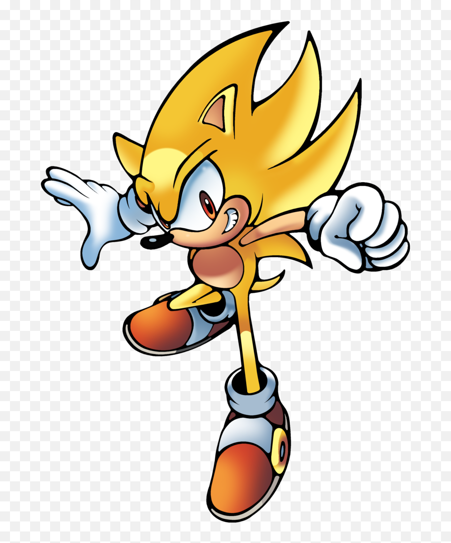 Super Sonic Vs Martian Manhunter - Super Sonic Coloring Emoji,Sonic Without Emotion