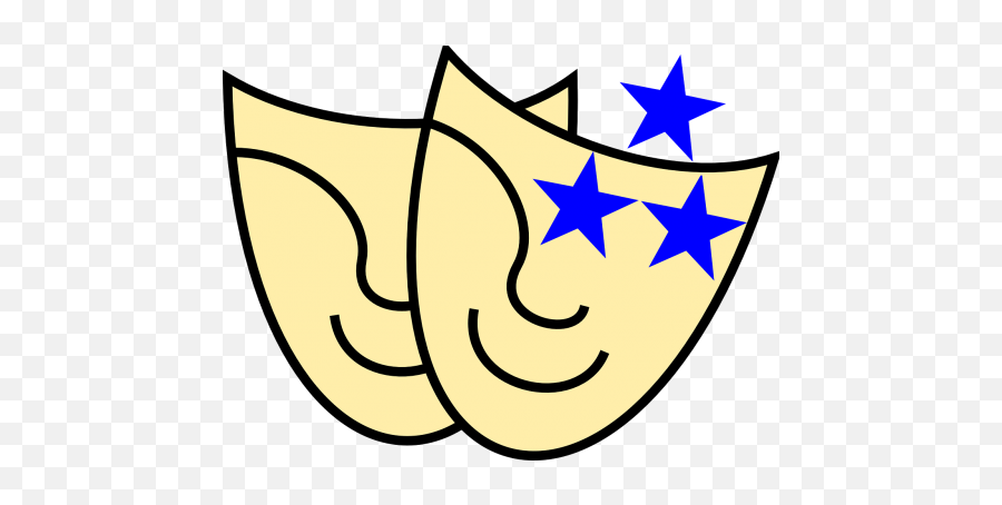 Comedy Tragedy Masks Public Domain Image Search - Freeimg Theme Clip Art Emoji,Faces Emotion Theatre
