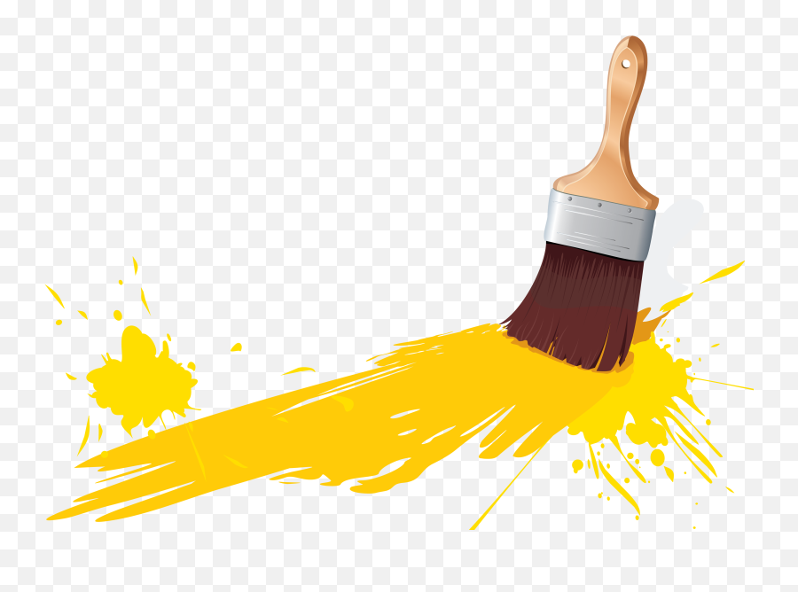 Paint Brush Png Image Resolution3498x2441 Transparent Png - Clipart Paint Brush Vector Emoji,Emojis Besitos