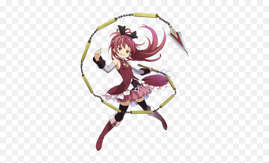 Kyoko Sakura - Kyoko Sakura Emoji,Magical Girl Anime Different Emotions In Creatures