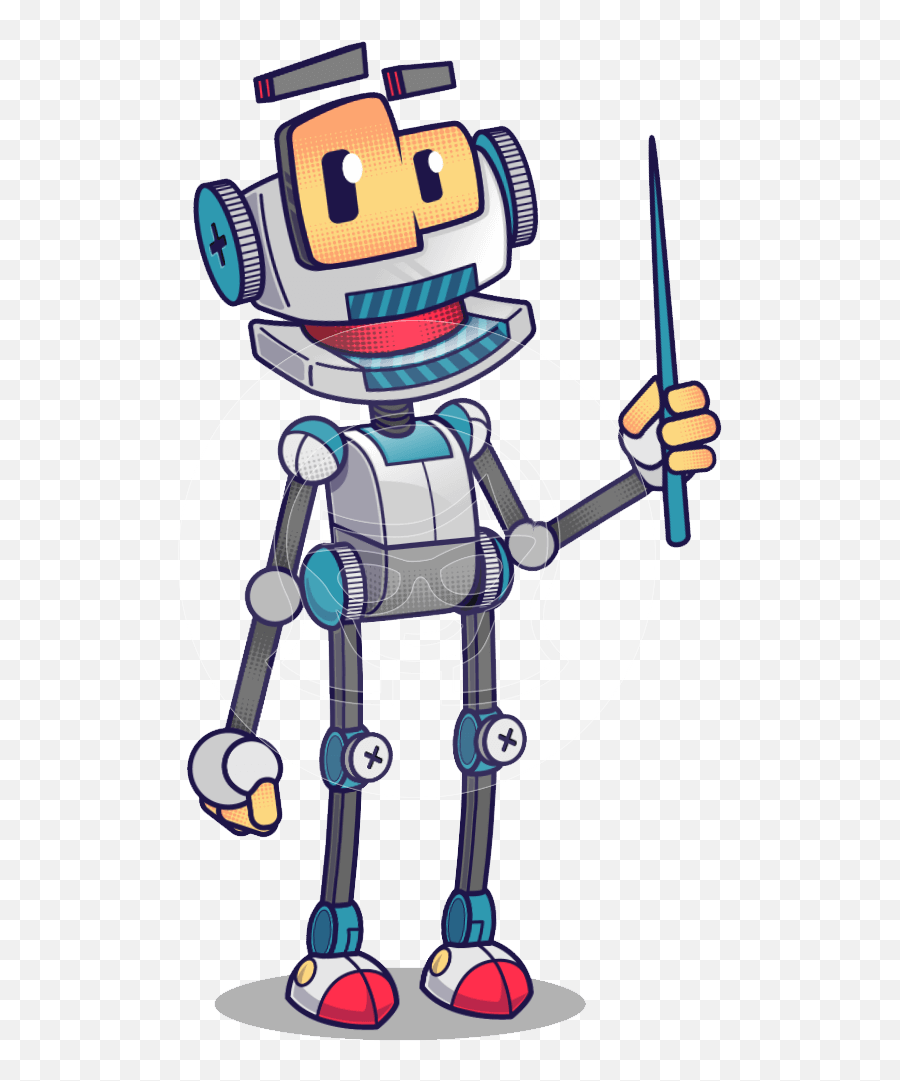 Mega Robot 2000 Character Animator Puppet Graphicmama - Puppets Adobe Character Animator Robot Emoji,Robot With Emotions