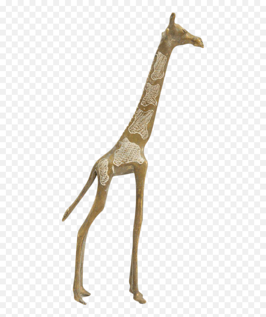 Vintage African Bronze Giraffe Art U0026 Collectibles Figurines - Animal Figure Emoji,Red Giraffe Emoji