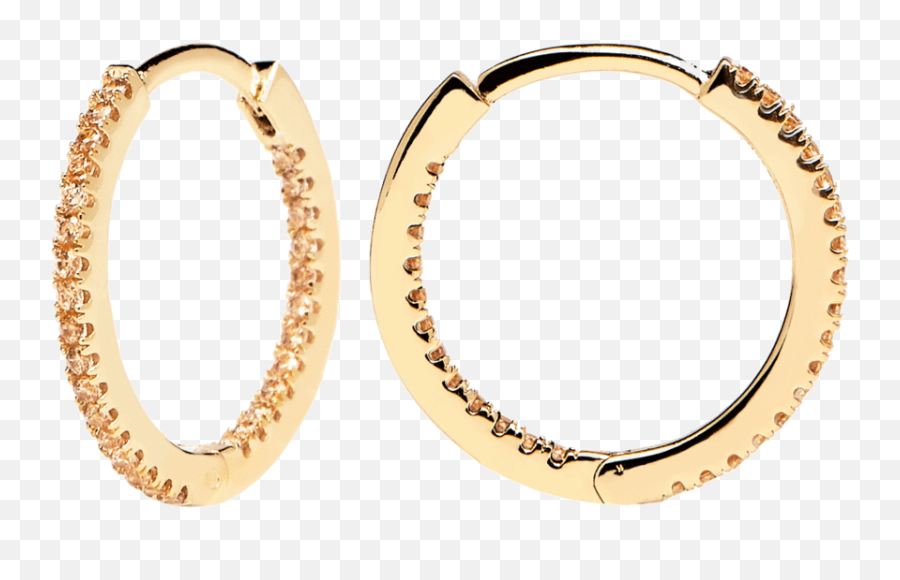 Celesteu0026champagne Medium Hoops Bundle - Solid Emoji,Sterling Silver Emoji Jewellery