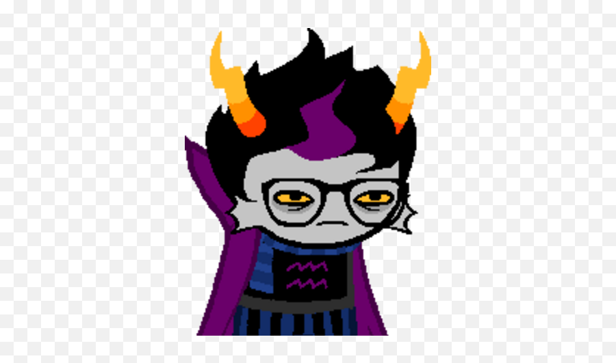 Eridan Ampora Ms Paint Adventures Wiki Fandom - Homestuck Eridan Sprite Emoji,Aquarius Emoji