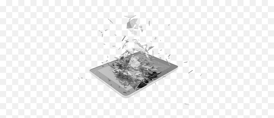 Broken Tablet Computer - Tablet Broken Screen Png Full Broken Tablette Emoji,Background Screen For Computer Emojis