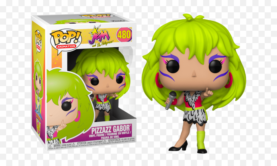 Funko Tv Movie U0026 Video Game Action Figures Funko Pop Heroes - Jem And The Hologram Figures Emoji,Emotion Figurine