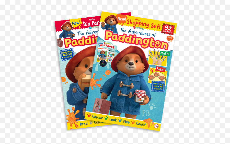 Page 54 - Paddington Bear Magazine Redan Emoji,Mattel Emotions Bear Collectible