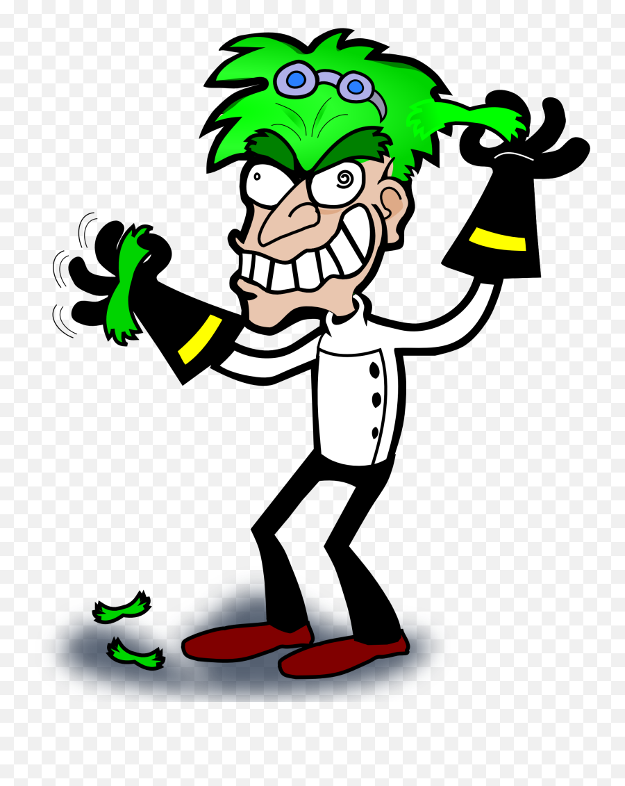 Mad Scientist Clipart Png - Clip Art Library Mad Scientist Clipart Emoji,Scientist Emoji