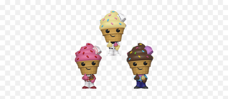 Covetly Funko Pop Funko Mr Sprinkles 3 - Pack Emoji,Deadpool Chocolate Ice Cream Emoji