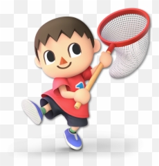 3 Súper Smash Bros Vijiti Kwa Whatsapp - Villager Super Smash Bros Ultimate Moves Emoji,Smash Bros Emoji