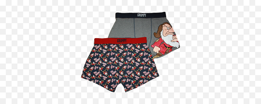 100 Grumpy - Menu0027s 2 Pack Underwear Trunks Ebay Emoji,Mens Underwear Emojis