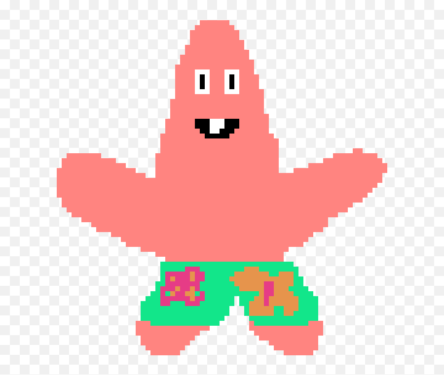 Patrick Star Pixel Clipart Pinclipart My XXX Hot Girl