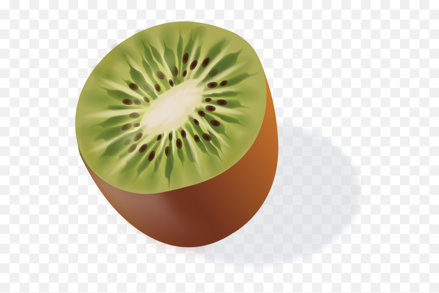 Kiwifruit - Remix Openclipart Emoji,Green Food Emoji