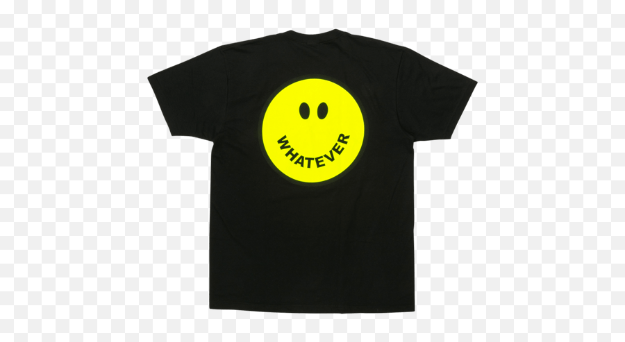 Supreme Whatever Tee - Su1077 Happy Emoji,Whatever Emoticon