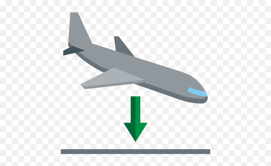 Airplane Arriving - Free Transport Icons Emoji,Thank You Ascii Emoji