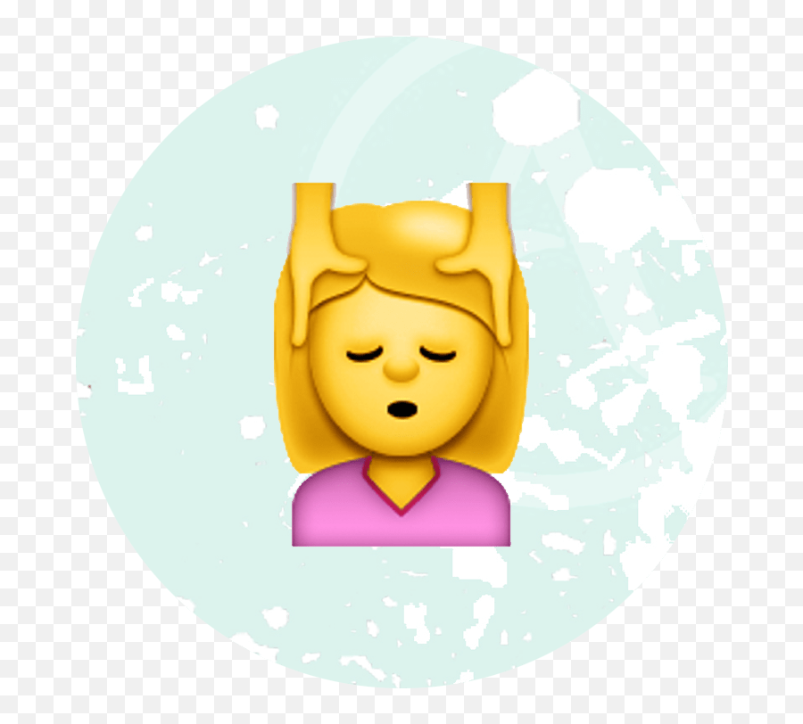 Massage Clipart Head Massage Massage Head Massage - Happy Emoji,Massage Emoji