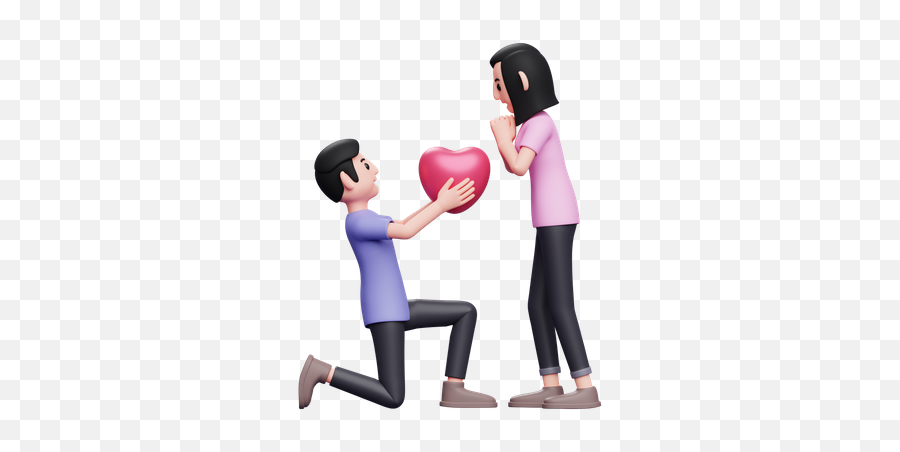 Girlfriend 3d Illustrations Designs Images Vectors Hd Emoji,On Hands And Knees Emoji