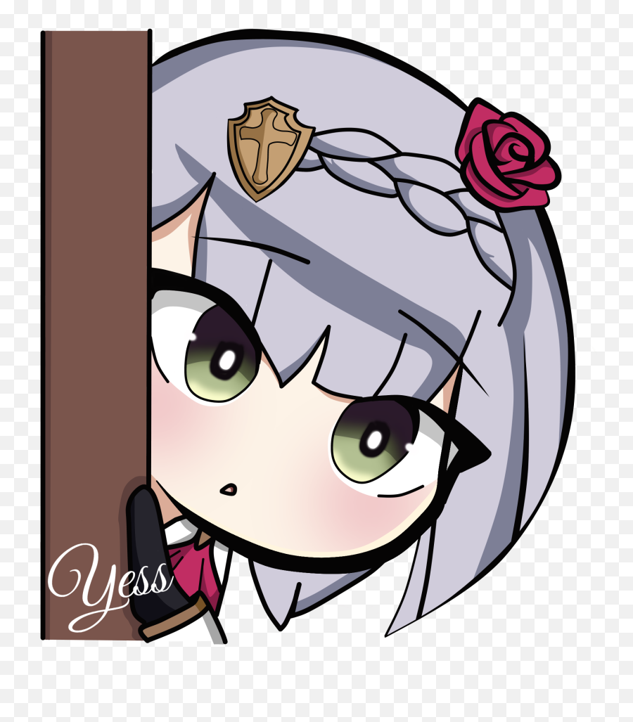 Genshin Impact Emote New Piece For Myself To Use For My Emoji,Maid Emoji Discord