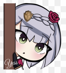 Genshin Impact Emote New Piece For Myself To Use For My Emoji,Maid Emoji Discord