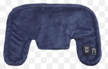 Miko Neck And Shoulder Heating Pad With Vibration Therapy - Travel Pillow Emoji,Flame Emoji Pillow