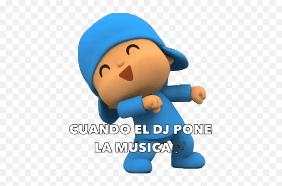 Pocoyó Canciones - Stickers De Memes Canciones Emoji,Emoji De Musica