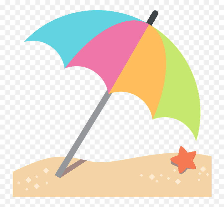 Umbrella On Ground Emoji Clipart Free Download Transparent - Sonnenschirm Emoji,Vacation Emoji