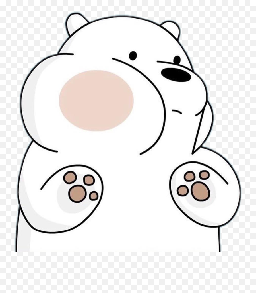 Icebear Cartoon Webarebears Sticker By - Stiker De Polar Emoji,Cartoon Network Emoji App