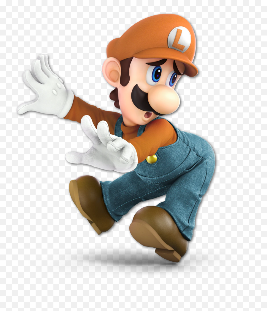 Luigi - Mario And Luigi Ssbu Emoji,Smash Bros Thinking Emoji