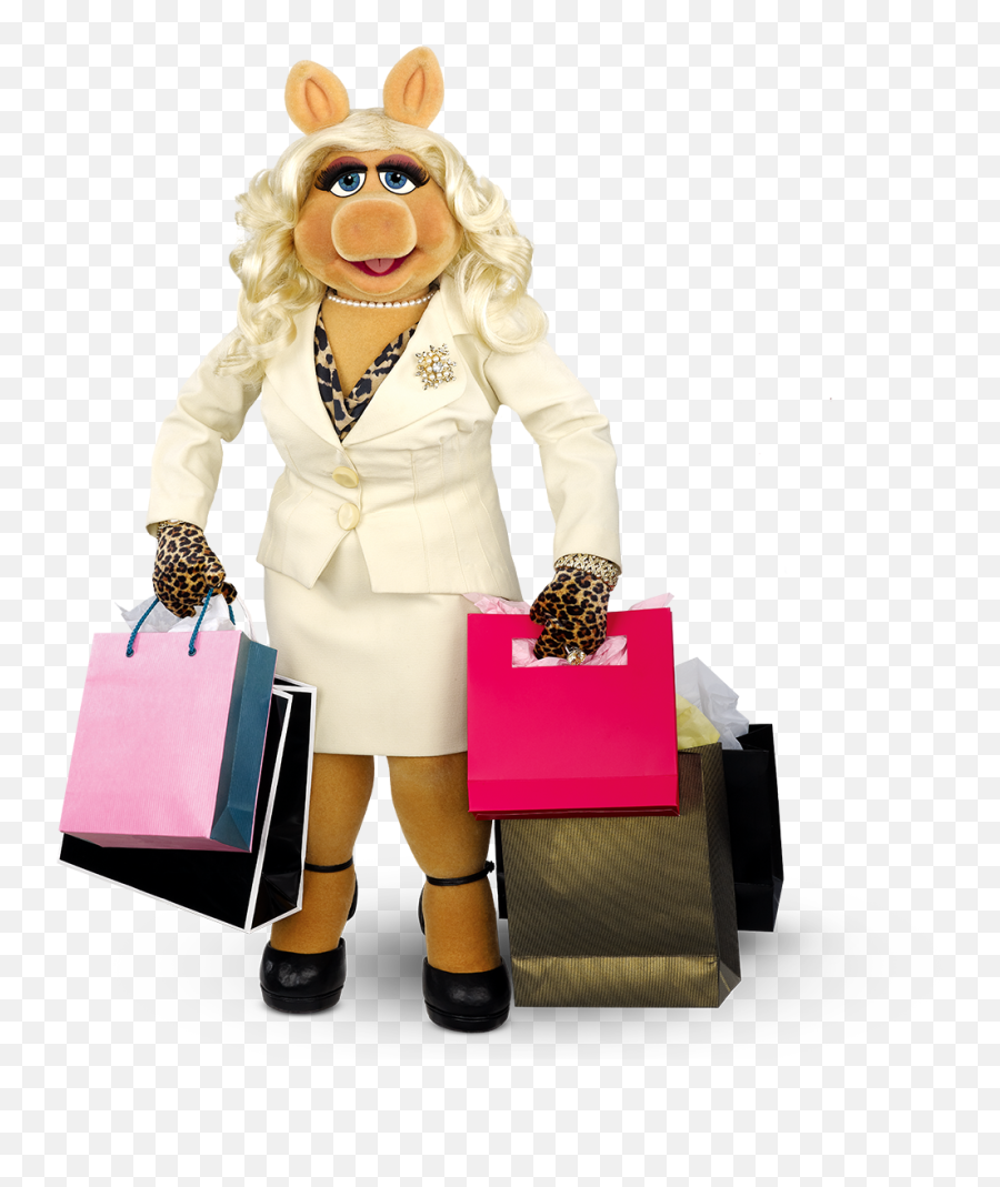 Miss Piggys Dress - Miss Piggy Dressed Up Emoji,Miss Piggy Emoji