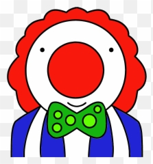 Clown Clipart Free Download Transparent Png Creazilla - Dot Emoji,Cute Clown Emoji