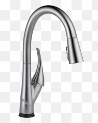 Single Handle Pull - Down Kitchen Faucet With Touch2o And Shieldspray Technologies Delta Faucets Emoji,Guess The Emoji Level 31answers
