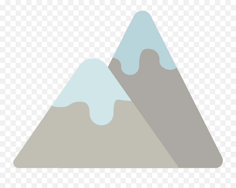 Snow Capped Mountain Id 11787 Emojicouk - Mountains Emoji,Snowman Emoji