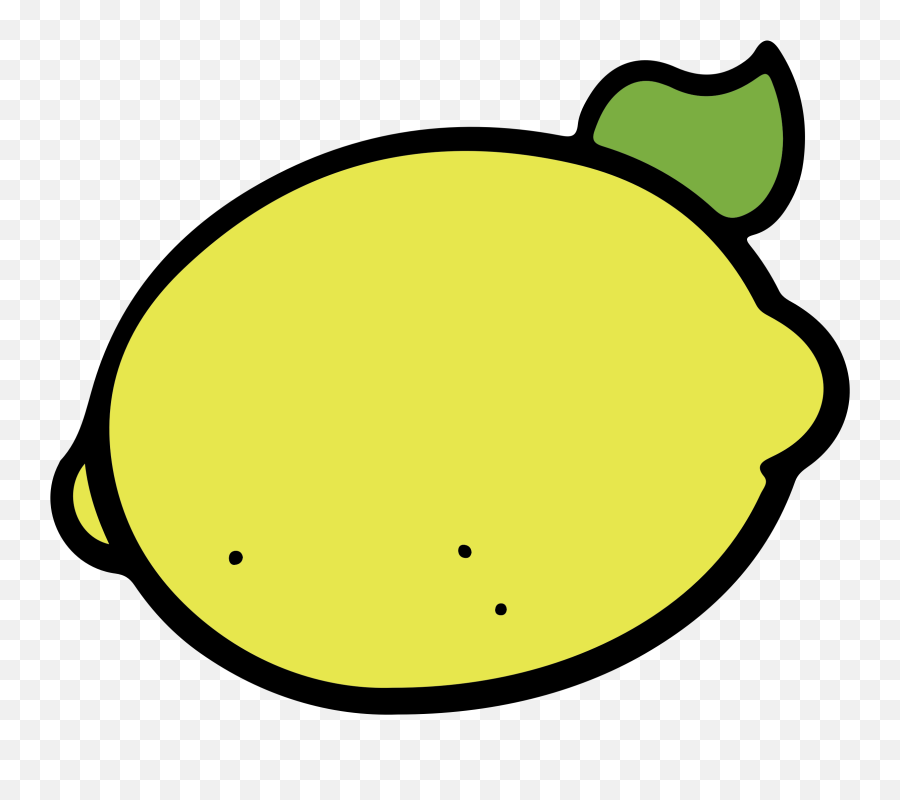 Lemon Slice Clip Art Vectors Download Free Vector Art - Clipart Yellow Lemon Emoji,Lemon Emoji