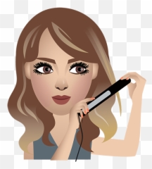 Beaumoji Beach Waves In Process Emoji - For Women,Beauty Emoticons