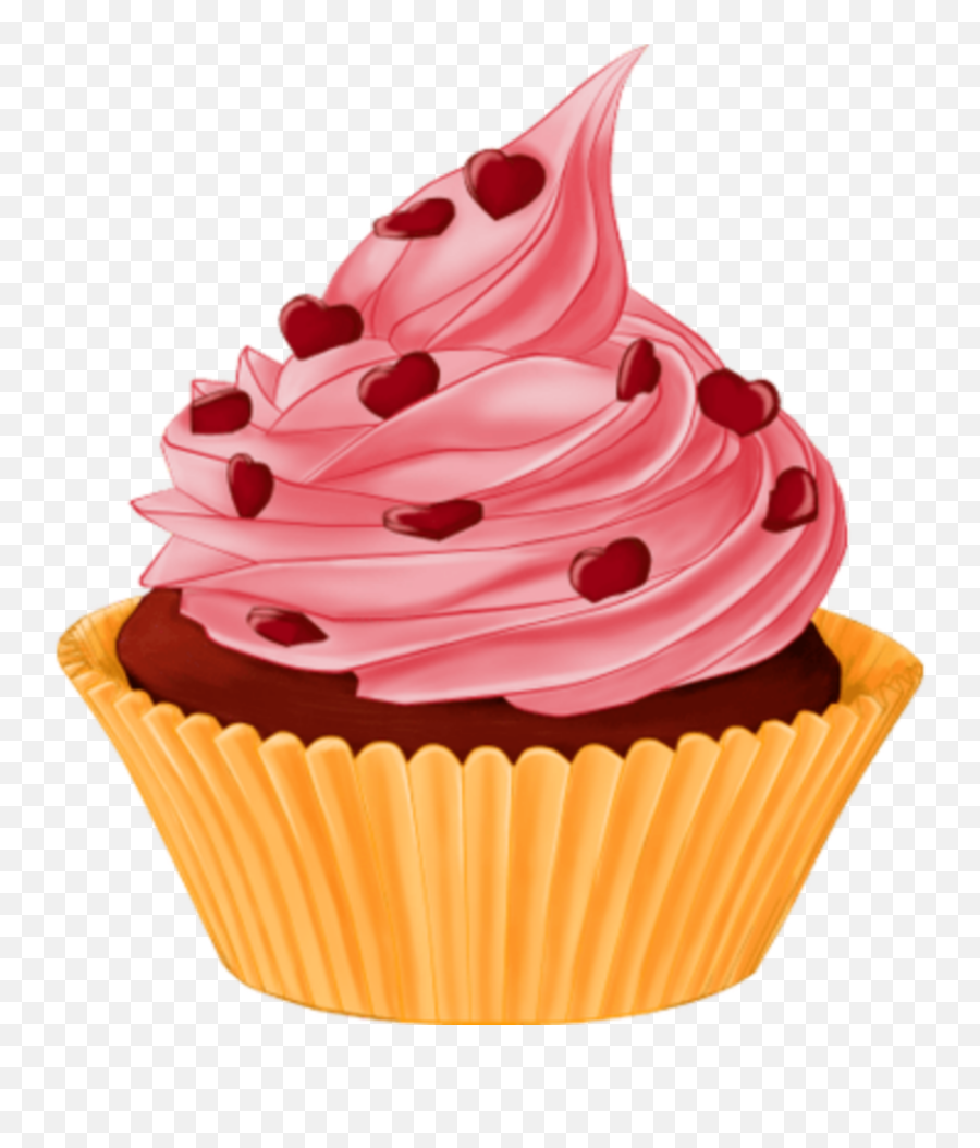 Lady Clipart Cupcake Lady Cupcake Transparent Free For Emoji,Cupcake Emoji Pillow