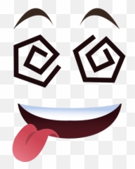 Crazy Tongue Out Emoticon - Canva Illustration Emoji,Emoticon Tongue Out
