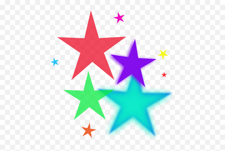 Rainbow Stars Clipart Free Clipart Images - Clipartix Star Clipart Free Emoji,Cowboys Star Emoji