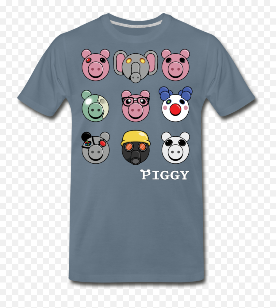 Piggy Faces T Emoji,Skull Emoticon Small