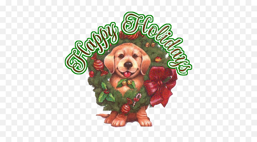 Christmas Glitter Cards - Cute Animated Happy Holidays Gif Emoji,Facebook Emoticons /christmas
